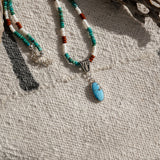 Necklace in Golden Hills Turquoise