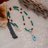 Necklace in Golden Hills Turquoise