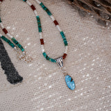 Necklace in Golden Hills Turquoise
