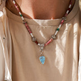 Necklace in Golden Hills Turquoise