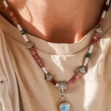 Necklace in Golden Hills Turquoise