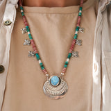 Necklace in Golden Hills Turquoise