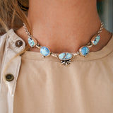 Choker in Golden Hills Turquoise