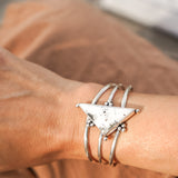White Buffalo Cuff