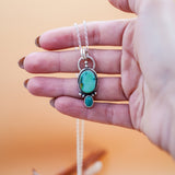Pendant in Hubei Turquoise