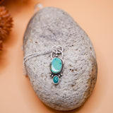 Pendant in Hubei Turquoise