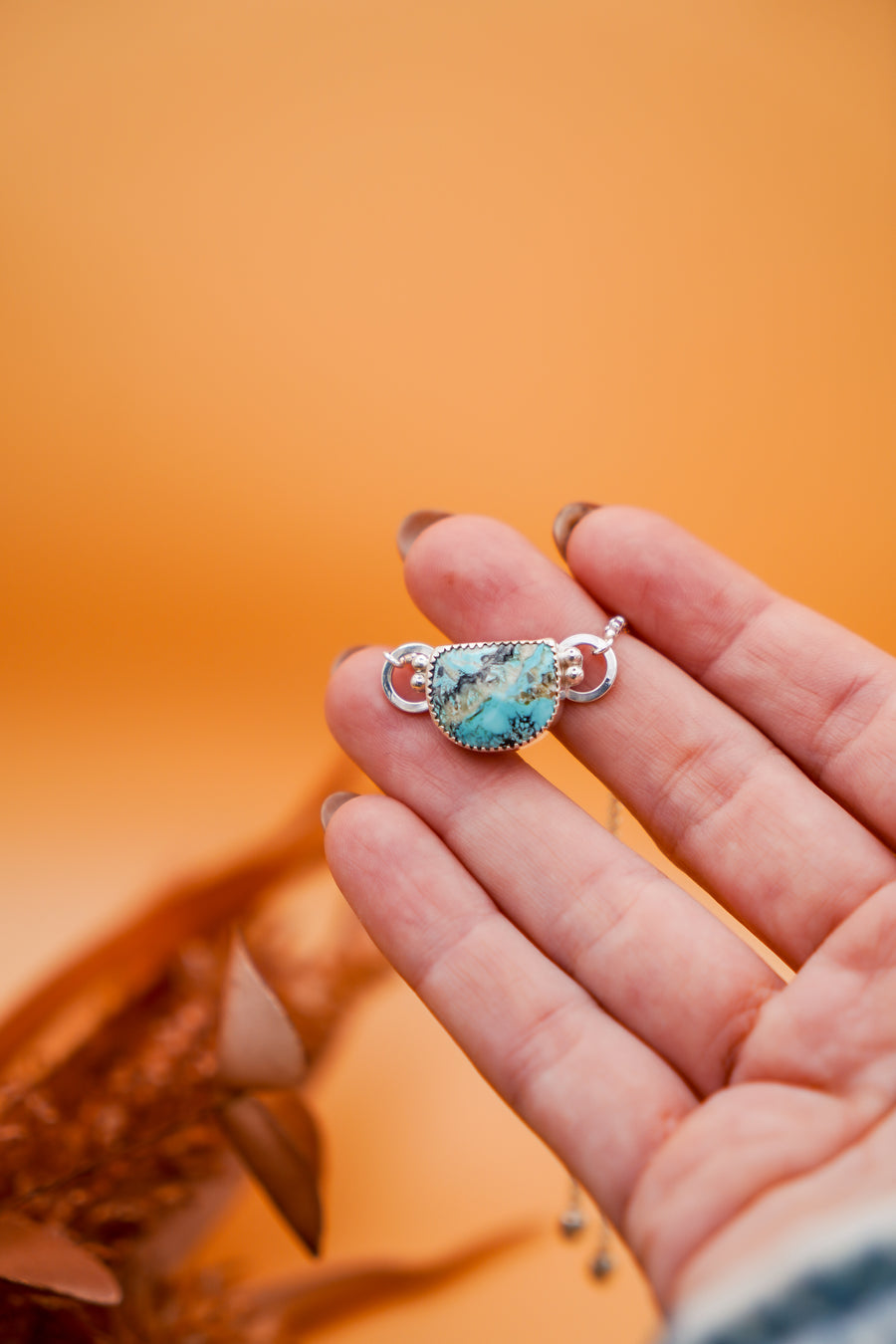 The Out West Adjustable Bracelet in Sandhill Turquoise