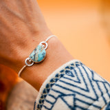 The Out West Adjustable Bracelet in Sandhill Turquoise