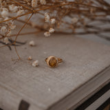 The Golden Sun Ring in Rutilated Quartz (Size 6.75)