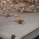 The Golden Sun Ring in Rutilated Quartz (Size 8.25)