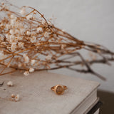 The Golden Sun Ring in Rutilated Quartz (Size 6.25)