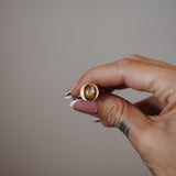 The Golden Sun Ring in Rutilated Quartz (Size 6.25)