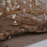 The Nightfall Ring in 14k Gold-Fill w/ Boulder Opal Doublet (Size 7.75)