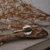 14k Gold-Fill Cuff in Ocean Jasper