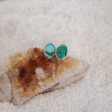 Earring Studs in Hubei Turquoise