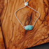 Out West Adjustable Bracelet in Whitewater Turquoise