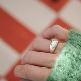 The Froth Signet Ring (Made to Order in your size)