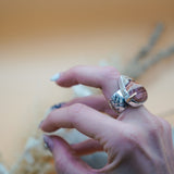Wide-Band Traveler Ring in Jasper (Size 7.75)