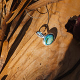 Ear Cuff in Sterling Opal
