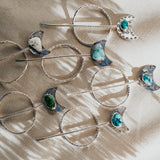 Wanderer Hairpin in Kingman Turquoise
