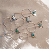 Wanderer Hairpin in Kingman Turquoise
