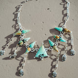Statement Choker in Hubei Turquoise