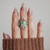 Hubei Turquoise Ring (Size 6.5-6.75)