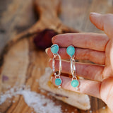 The Sundancer Hoops in Hubei Turquoise