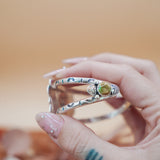 Statement Cuff in Kingman Turquoise