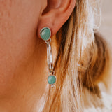 The Sundancer Hoops in Hubei Turquoise
