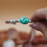 Stacking Cuff in Whitewater Turquoise