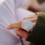 Lace Agate Ring (Size 7.25)