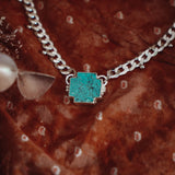 Positive Vibes Choker in Hubei Turquoise