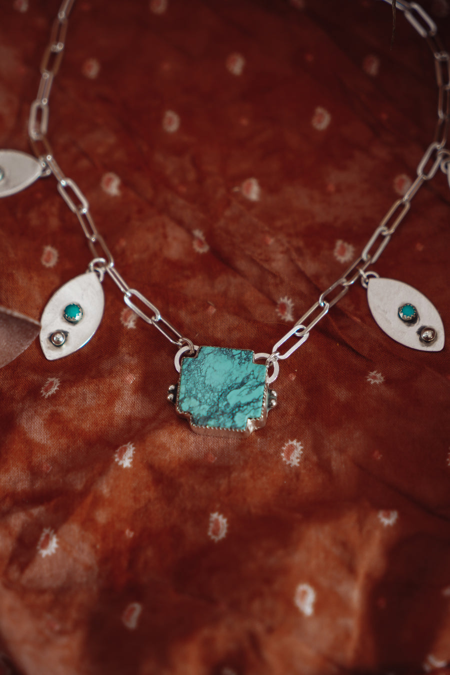 Positive Vibes Choker in Hubei Turquoise