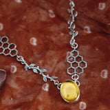 Nature's Honey Necklace in Citrine