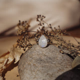 Ring in Rainbow Moonstone (Size 7.25)