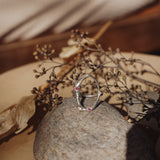 The Intueri Ring with Lab-grown Ruby (Size 6)