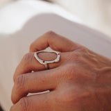 The Intueri Ring with Lab-grown Ruby (Size 6)