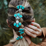 Monsoon Hair Tie in Campitos Turquoise