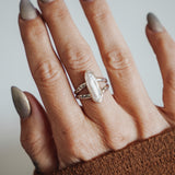 Not Your Mama's Pearl Rings (Size 7.5)