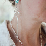 Serpent Earrings in Golden Hills