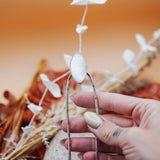 Hair Fork in Mother of Pearl