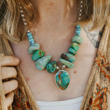 The Wild Mesa Necklace in Royston Turquoise