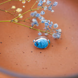 Royston Turquoise Ring with Lone Mtn Turquoise (Size 6)