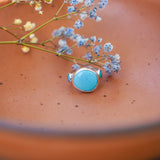 Campitos Turquoise Ring with Lone Mtn Turquoise (Size 8.5)
