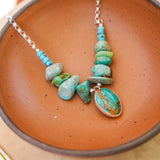 The Wild Mesa Necklace in Royston Turquoise