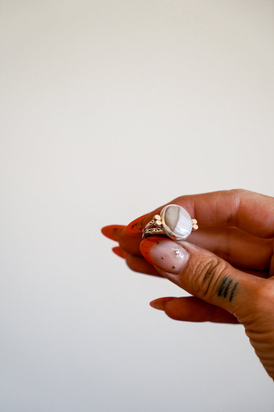 Agate Ring (Size 9)
