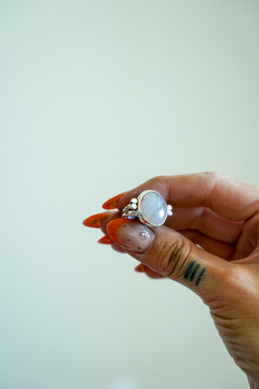 Agate Ring (Size 6)