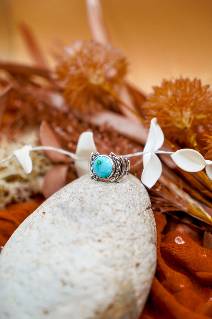 Sonoran Mountain Turquoise Ring (Size 5)