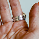 Statement Ring in Jasper (Size 9.75)
